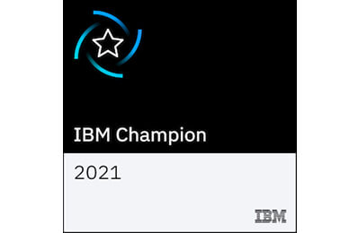 IBMチャンピオンを受賞